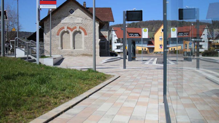 Barrierefreier Ausbau des ZOB in Igersheim